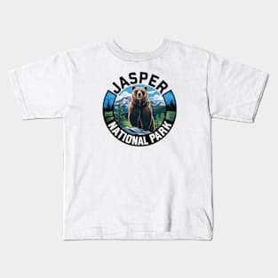 Jasper National Park Jasper's Bear Kids T-Shirt